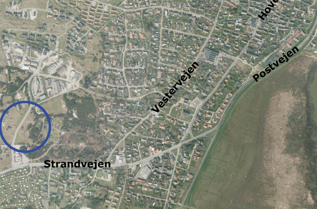 Erhvervsgrunde - oversigtskort